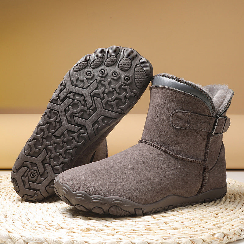 Womens Flat Non-slip Casual Ankle Boots