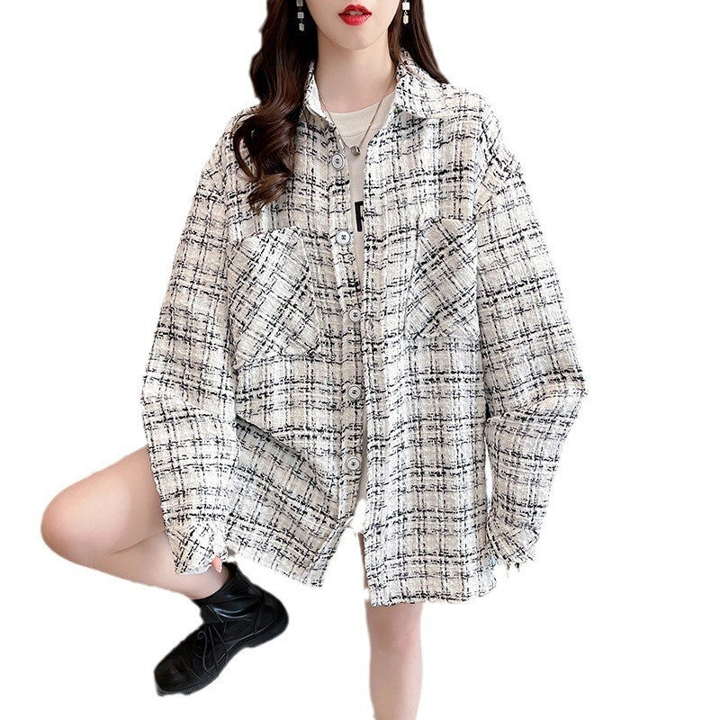 Design Sense Baggy Coat Women's Clothing