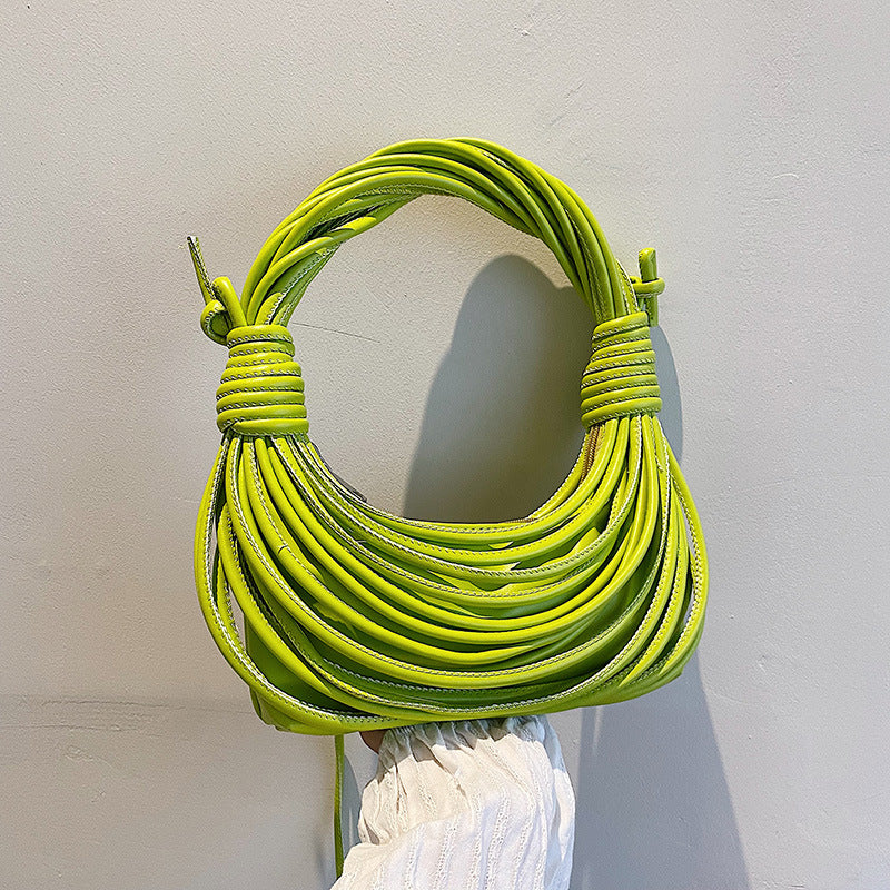 Ladies Handheld Personalized Ramen Knotted Bag