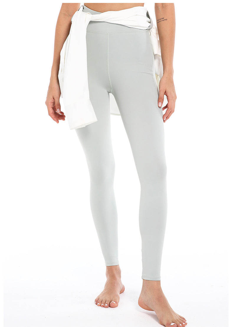 Hip-lifting Fitness Feminine Stretch Yoga Pants High Waist Tight-fitting Quick-drying Sports Trousers