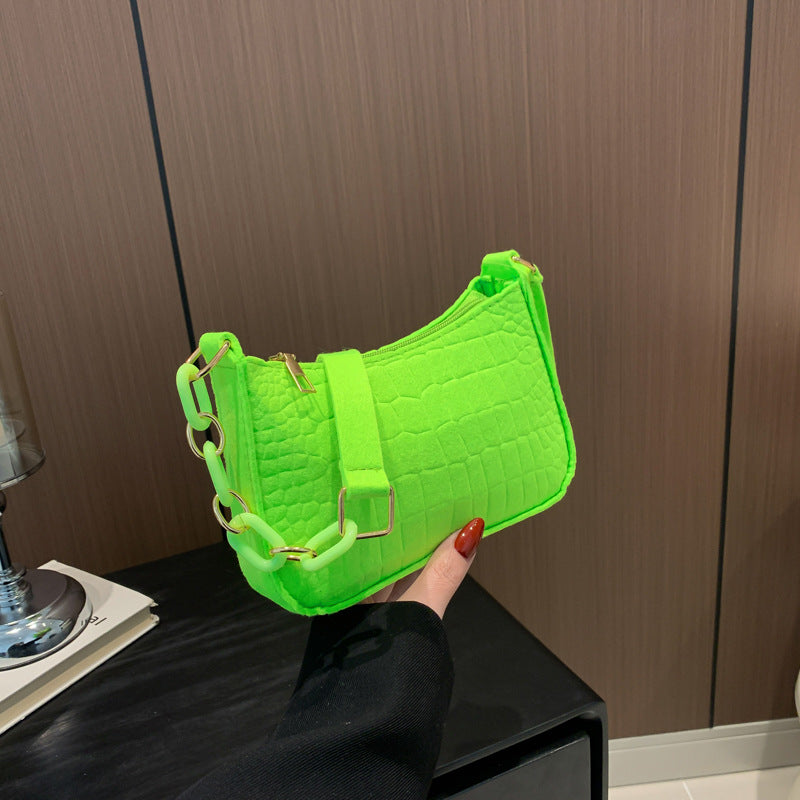 Kæde Lille Taske Trendy Letvægts Skuldertaske Mode