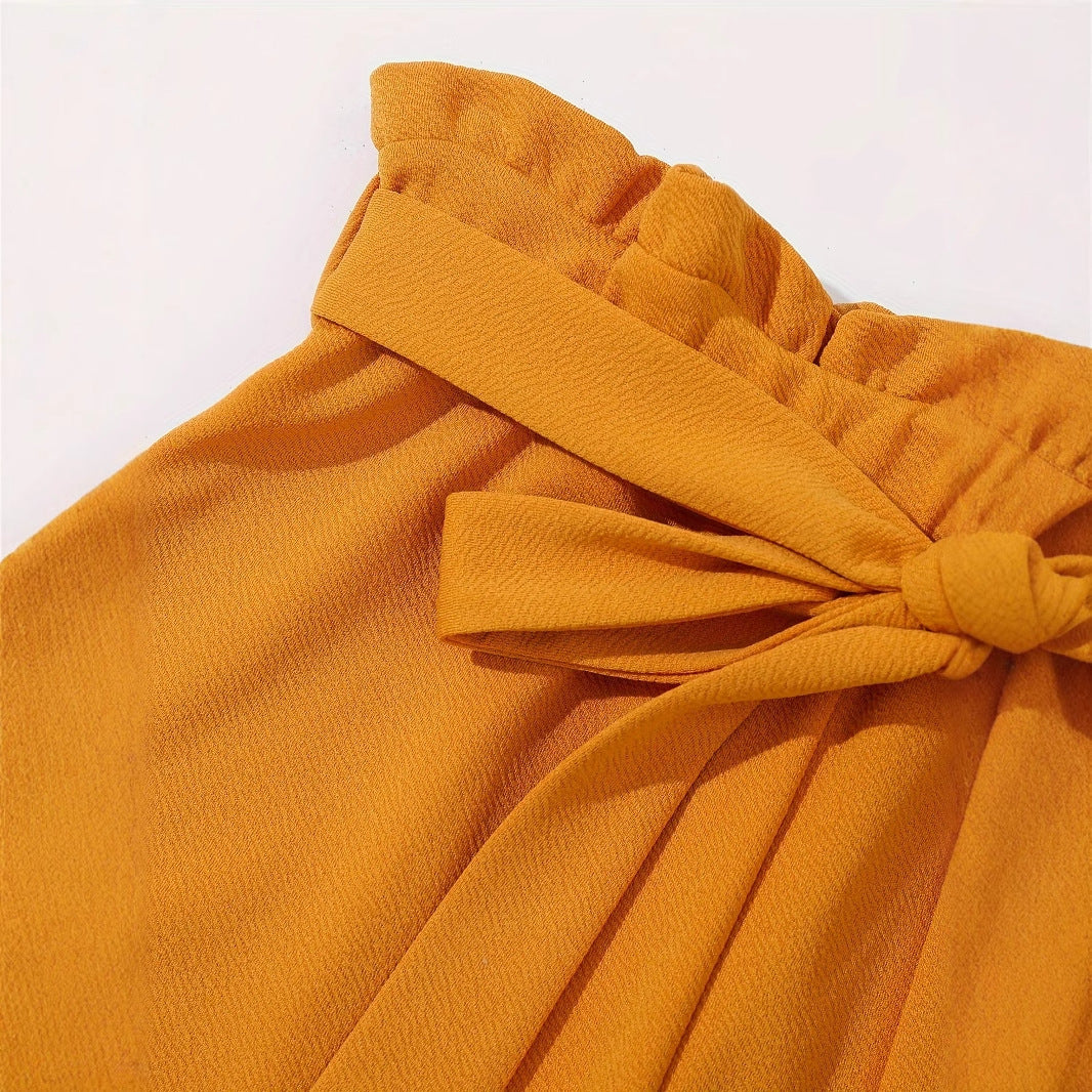 Sleeveless Ribbed Vest With Button Detailing And Ruffled Hem
