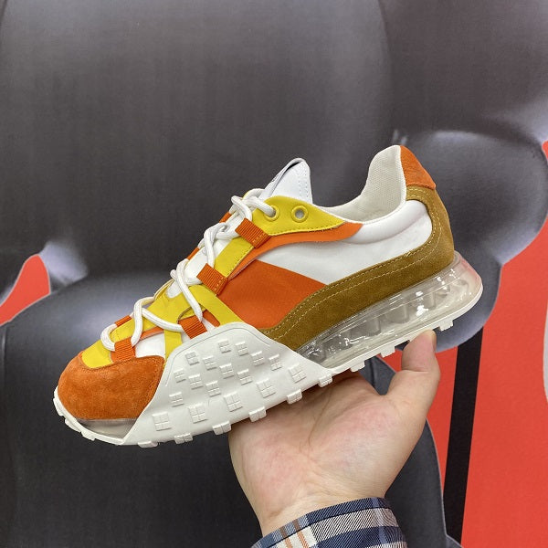Cushion Soft Sole Fabric Breathable White Shoes