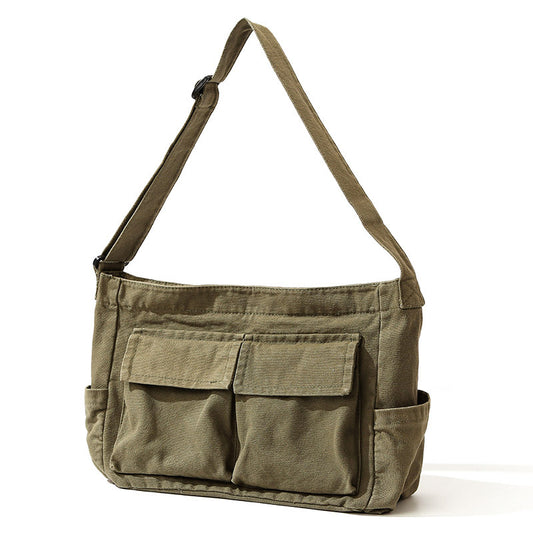 Artistic Youth Canvas Bag Tooling Shoulder