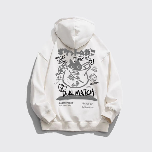 Bomuld Amerikansk Hiphop Fashion Brand Sweater Dame Efterår Og Vinter Løs Koreansk Ins