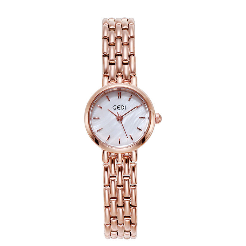 Ultra-thin Waterproof Quartz Women's Watch Good-looking Small Dial