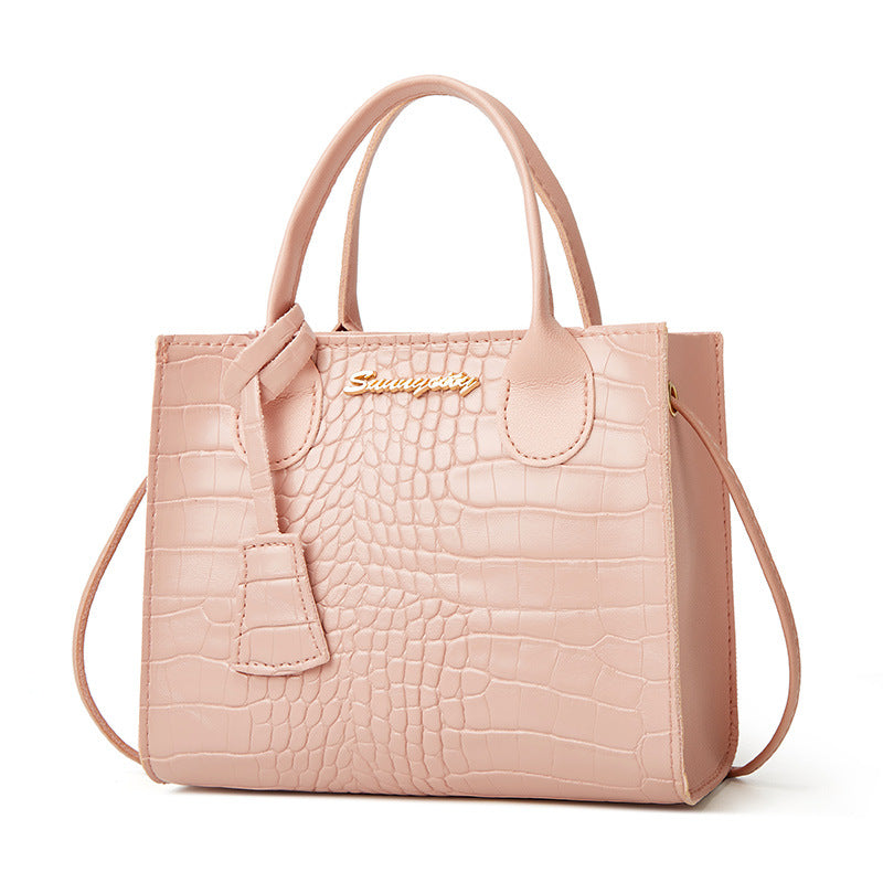 Pattern Letter Label Candy Color Pendant Birkin Bag