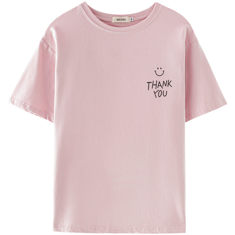 Women's Summer New Casual Cotton Printed T-shirt