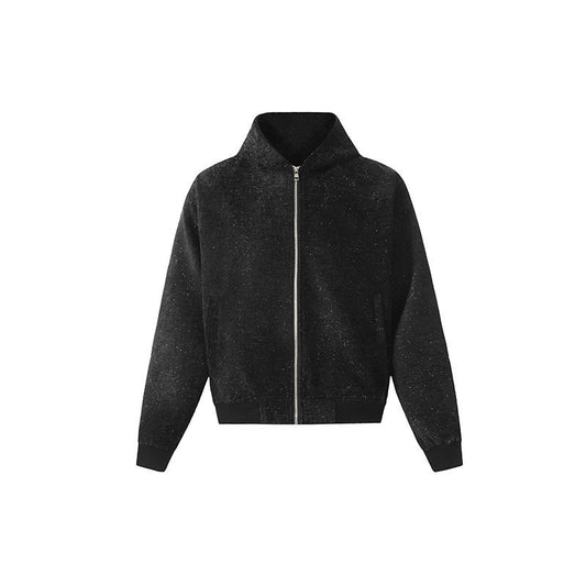 American Retro Loose High Sense Hoodie Coat