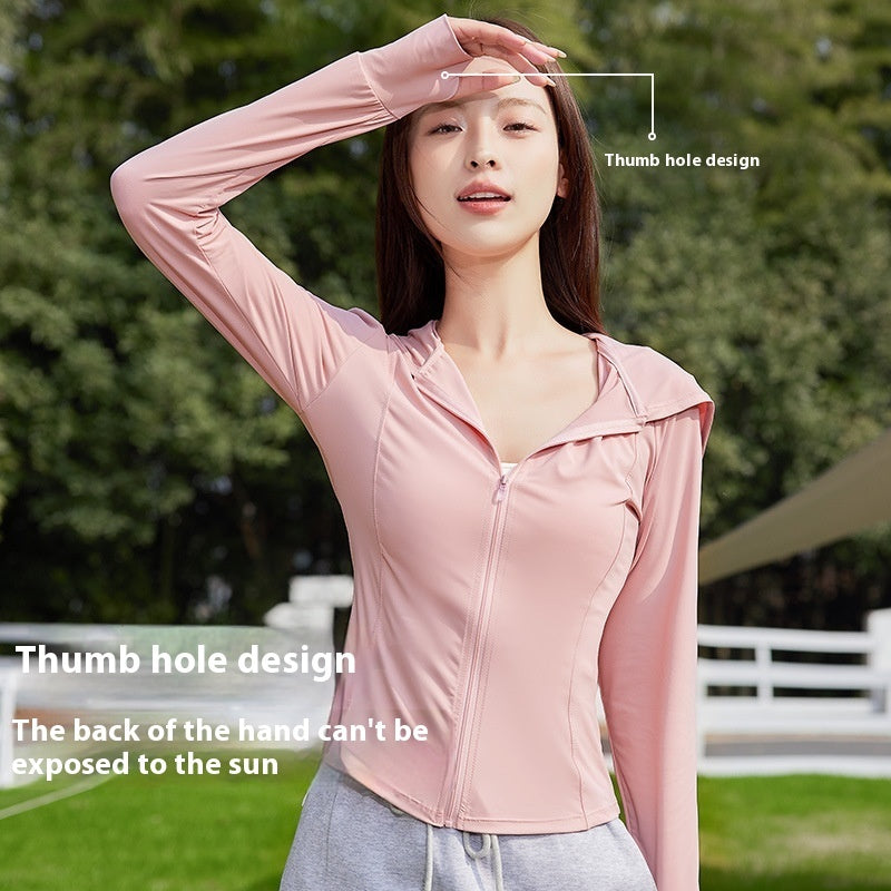UPF50 Yoga Slim-fit Sun-proof Women's Jacket