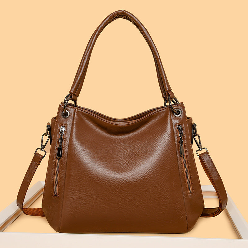 Soft Leather Handbag Women's Shoulder Bag