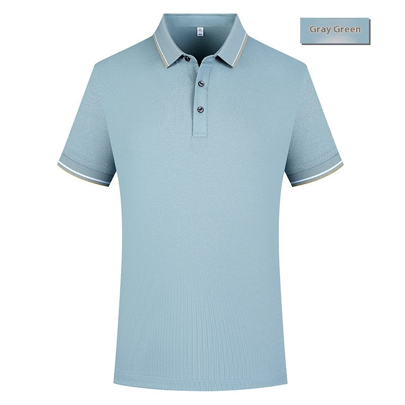 Polo Shirt Lapel Short Sleeve