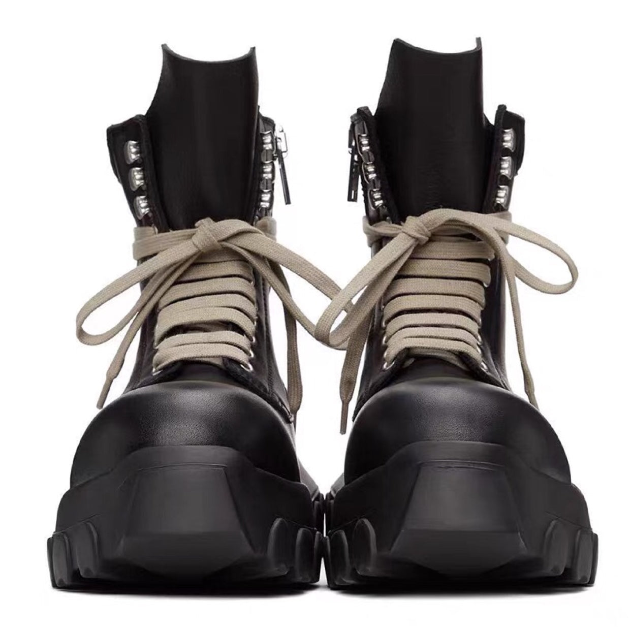 Mænds high-top britiske retro tyksålede Martin støvler