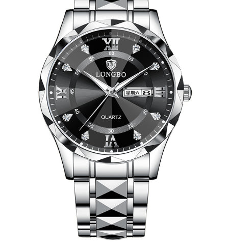 Waterproof Luminous Dual Calendar Watch