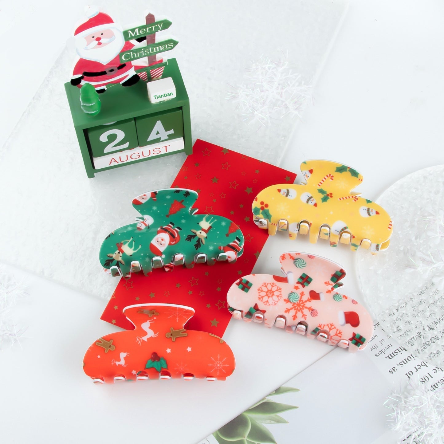 Cute Christmas Gift Hair Clips