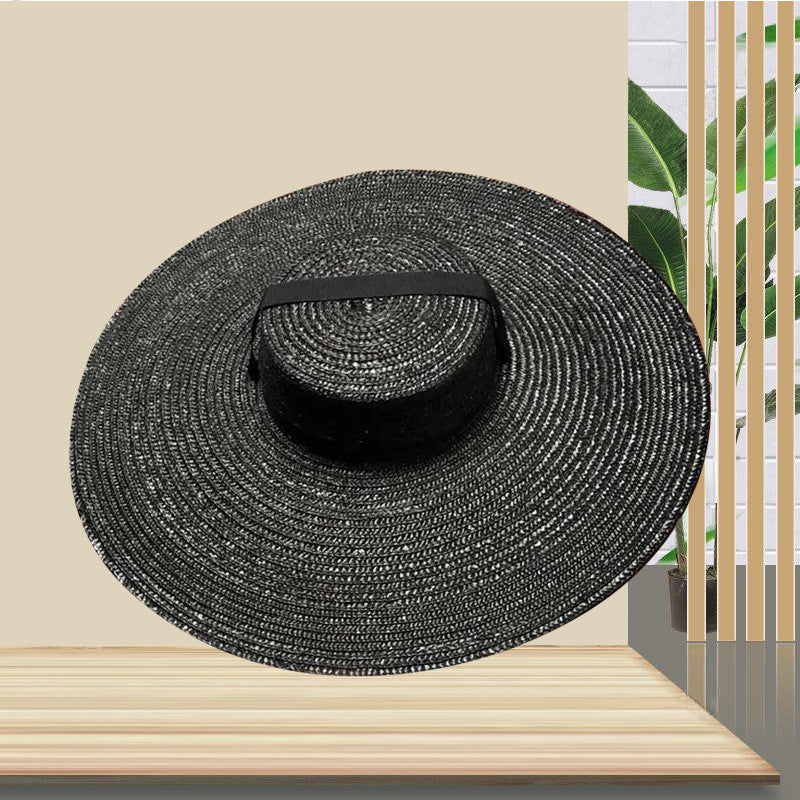 European And American Women's Oversized Straw Hat