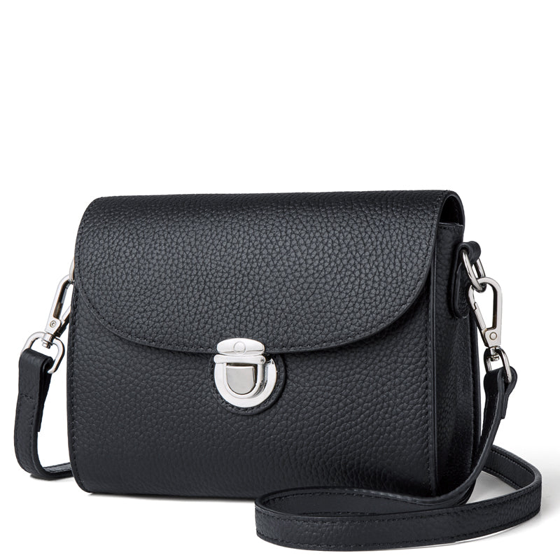 Women's First Layer Cowhide Simple All Match Shoulder Bag