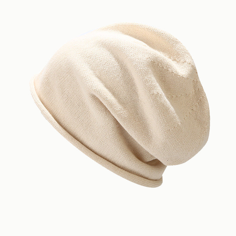 Japanese Retro Knitted Hat Thin In Autumn And Winter
