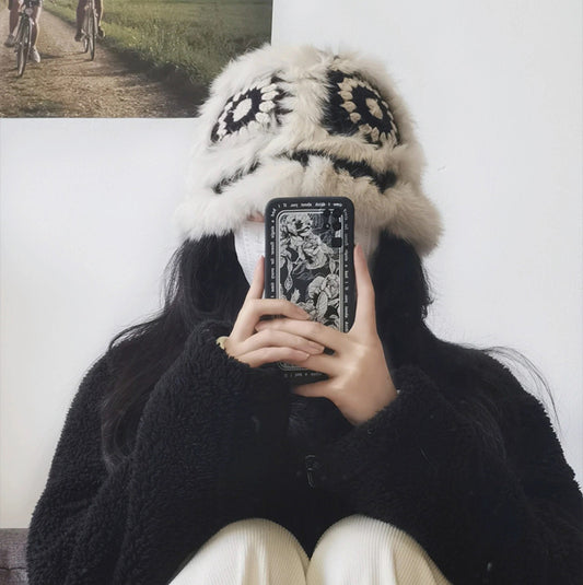 Autumn And Winter Warm Hand Knitted Wool Fisherman Hat