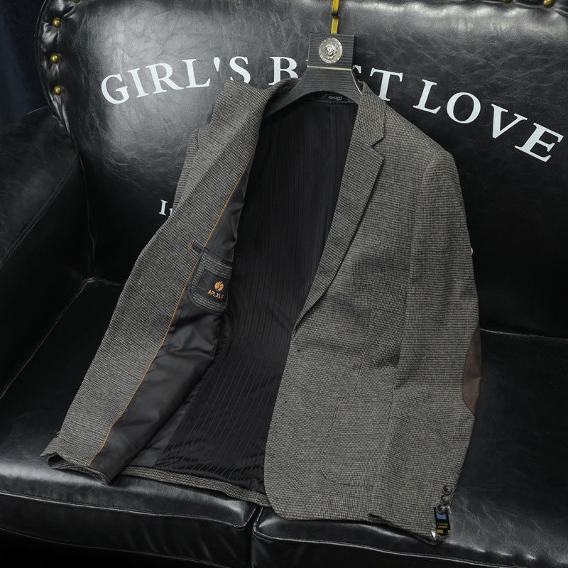 Mens Fashionable Casual Slim-fit Jacket