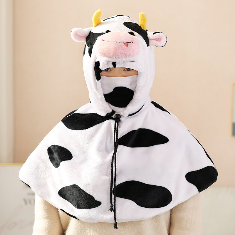 Small Blanket Thickened Nap Shawl Windproof