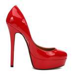 Anti-string Crossbody Plus Size Women's Low-cut High Heel Pumps