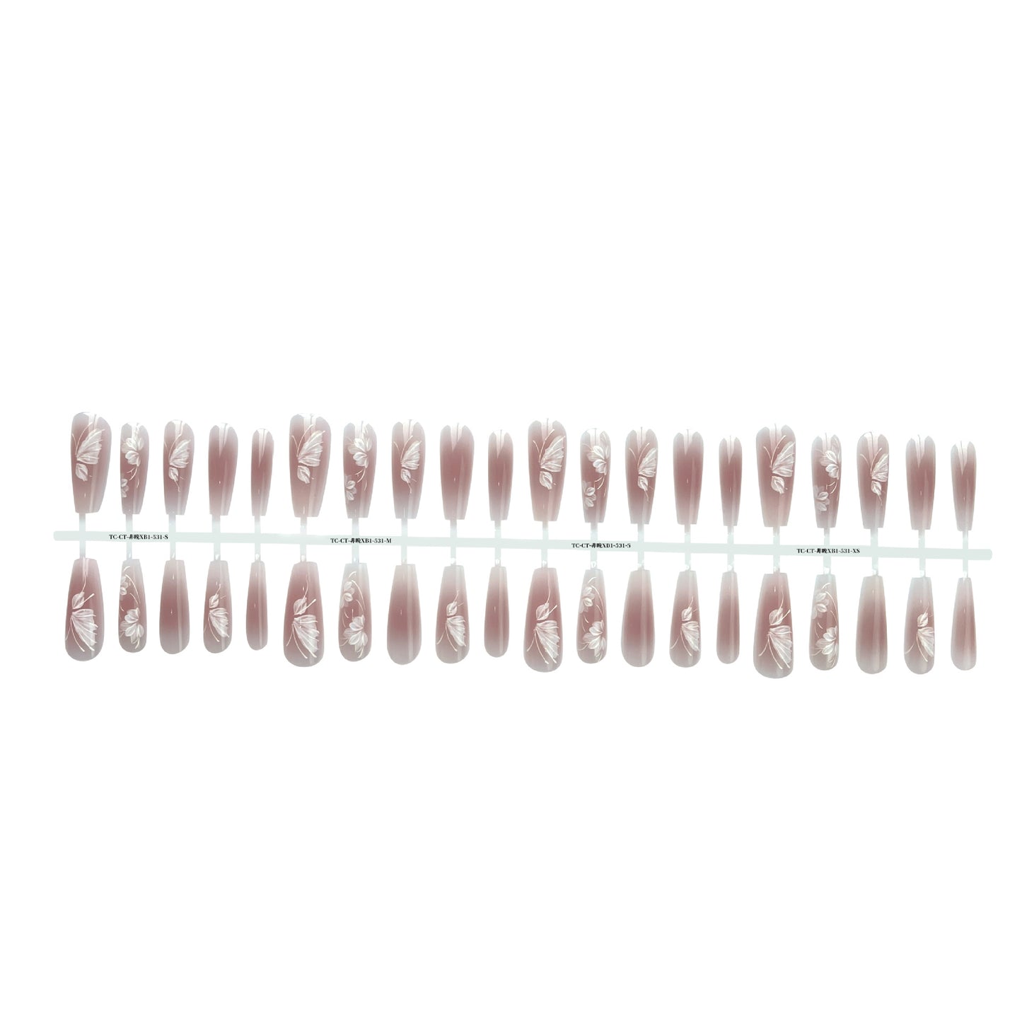 Wave Mark Ancient Style Ins Wind Long Water Drop Nail Beauty Bright Surface