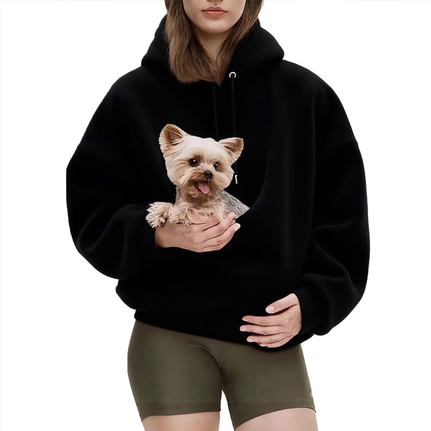 New Women's Loose Plaid Pullover Fleece Sweatshirt