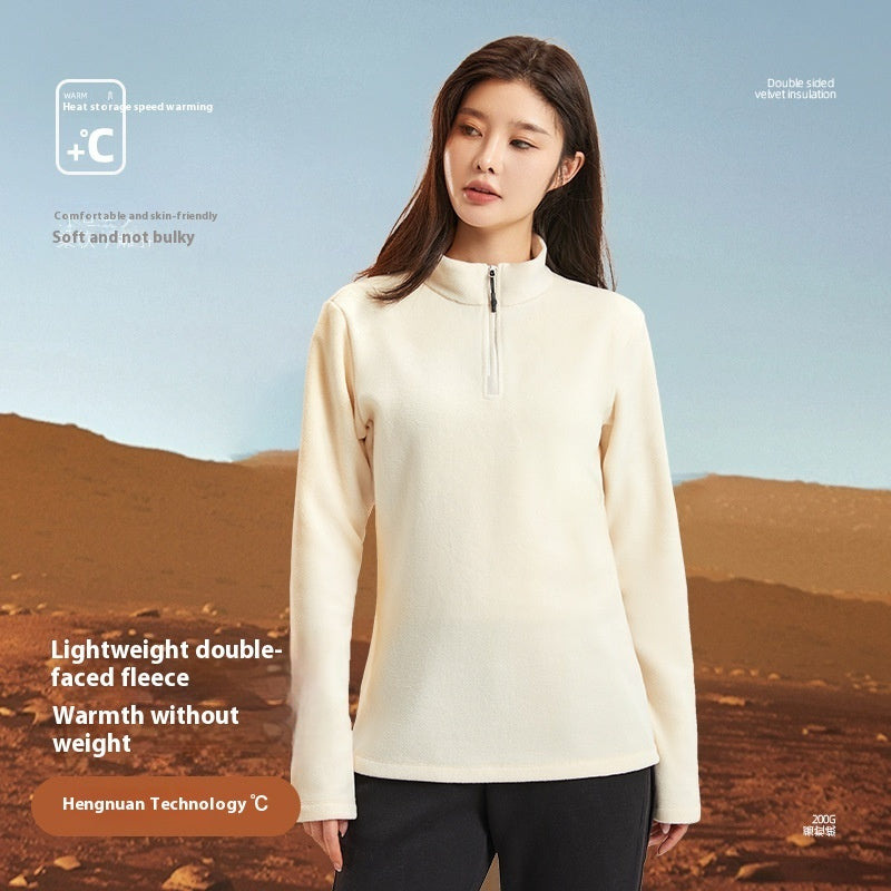 Double-sided Velvet Autumn And Winter Warm Polar Fleece Jacket