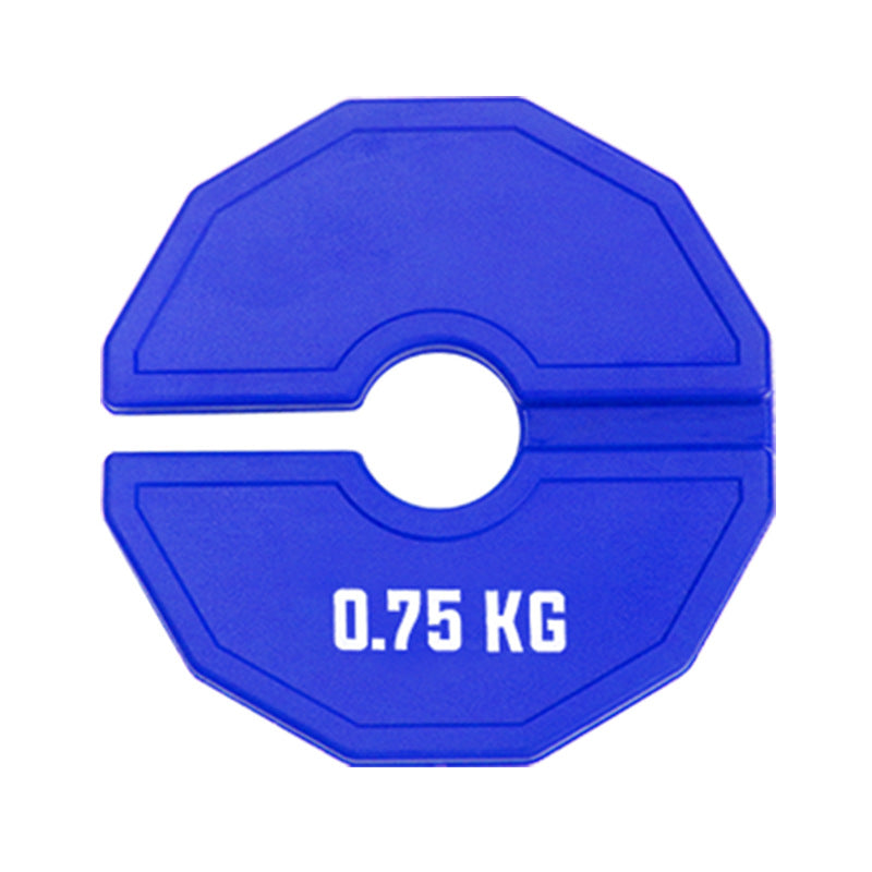 Rubber Barbell Portable Aperture Dumbbell Additional Weight Plate