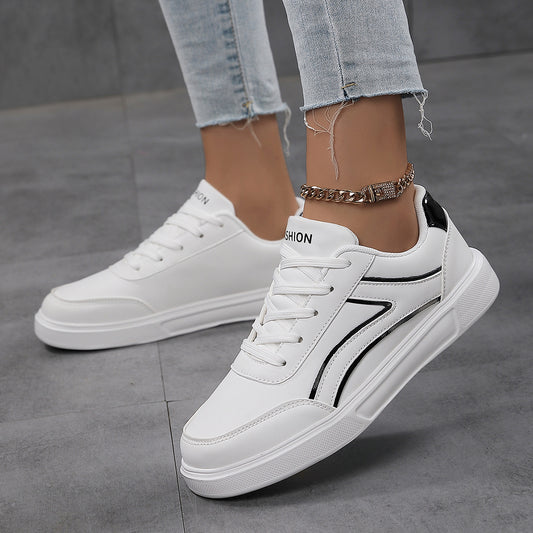 Plus Size Board Shoes Female Students Breathable Lightweight Casual