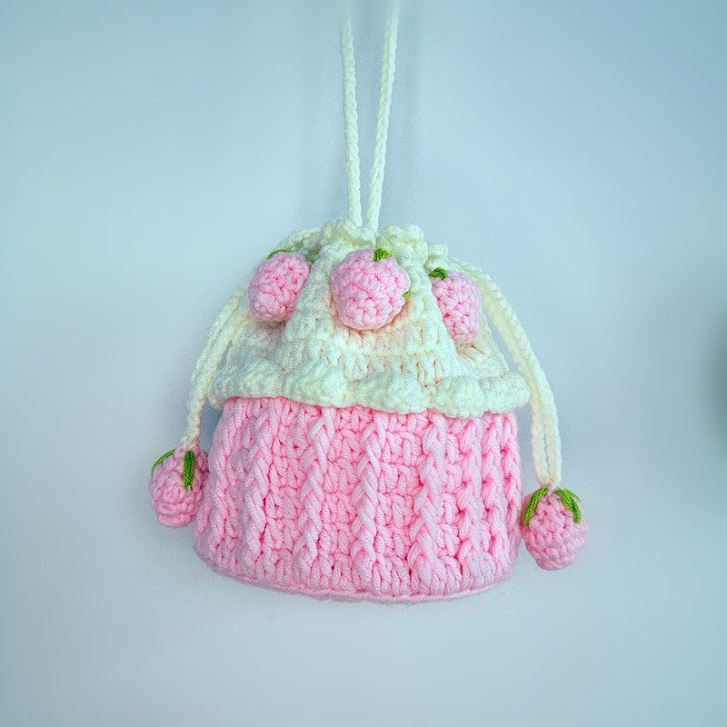 Women's Hand-woven Fashion Personality Drawstring Bag