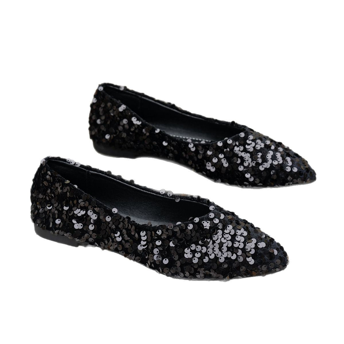 Pointed-toe, Shallow-mouth, Flat-soled Casual Women's Shoes