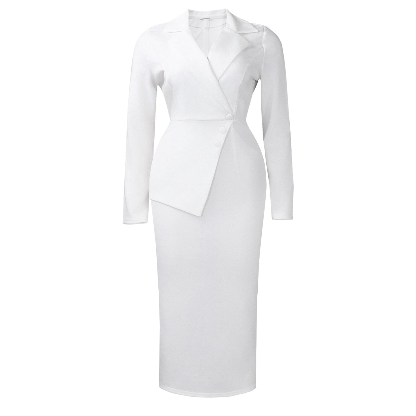 Women's Elegant High-Waisted African Dress