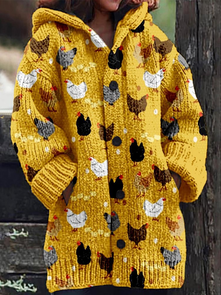 Halloween Animal 3D Printing Casual Design Sense Hooded Sweater Cloak Coat