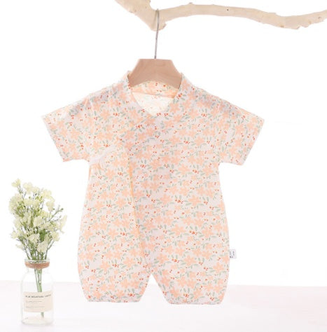 Baby Short Sleeve Onesie Summer Boys And Girls