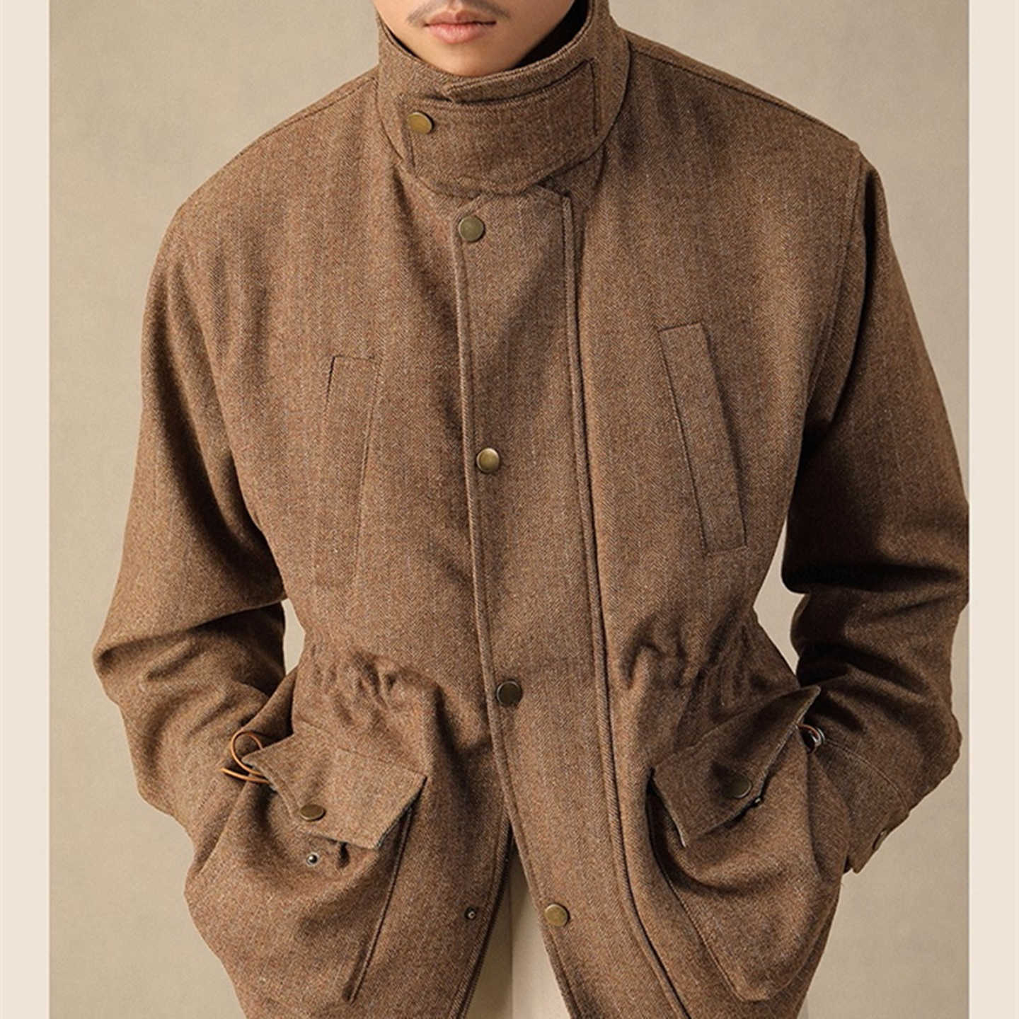 Wool Warm Long Coat Korean Casual