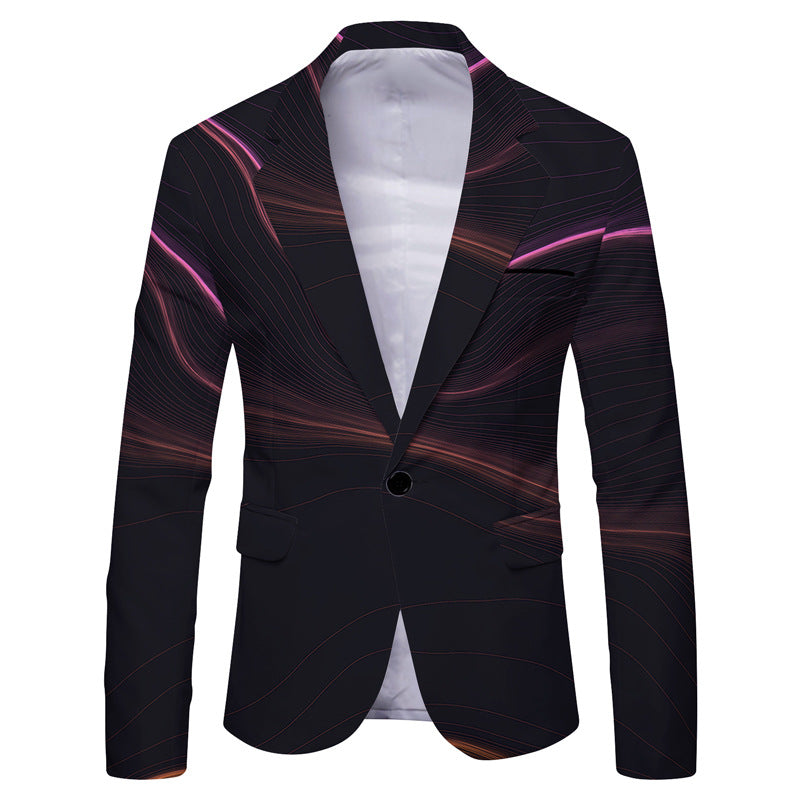 Herre Casual Slim-fit Habitjakke