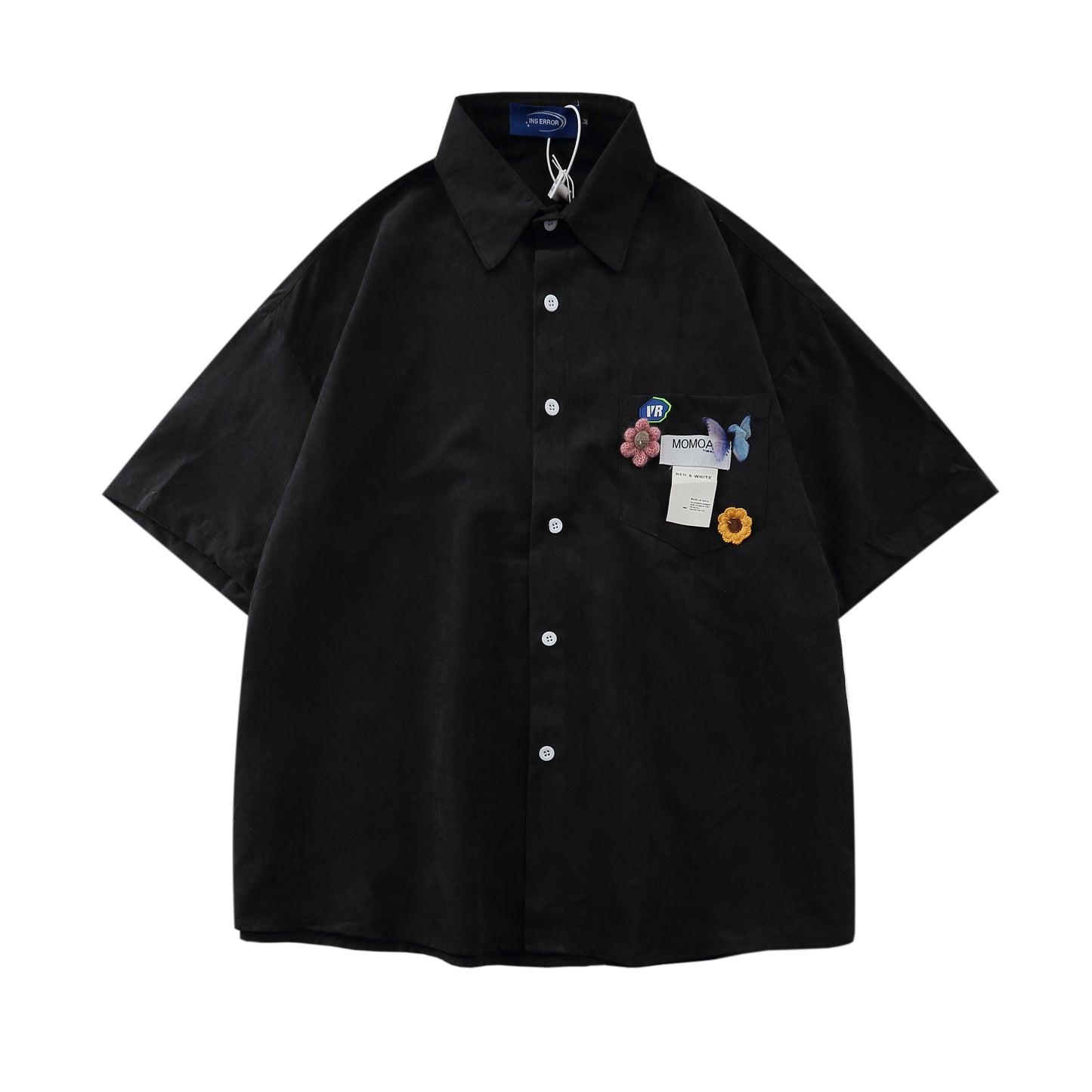 Women's Summer Letter Printed Short Sleeved Shirt