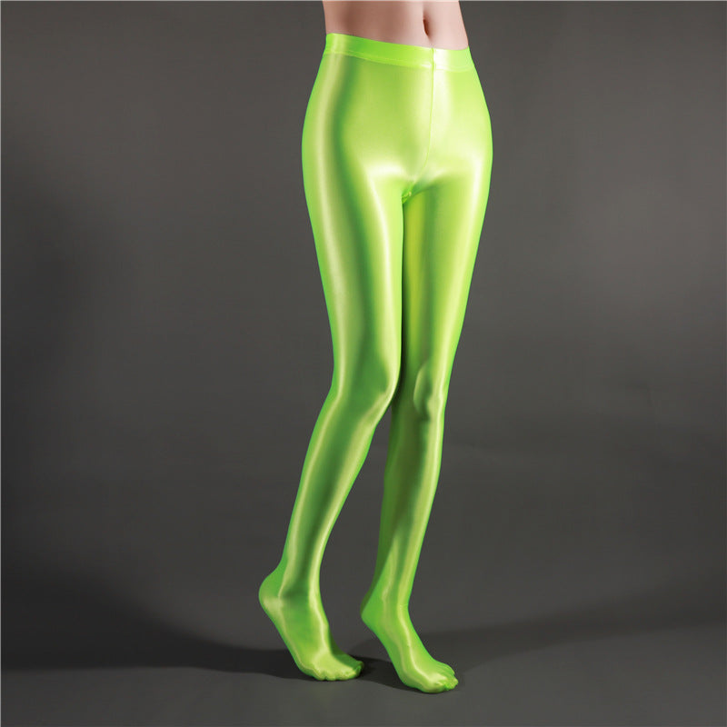 Glossy Luster Plus Crotch Rompers For Bottoming