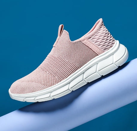 Flyknit Breathable And Comfortable Couple Style One Step Casual Sports Shoes Large