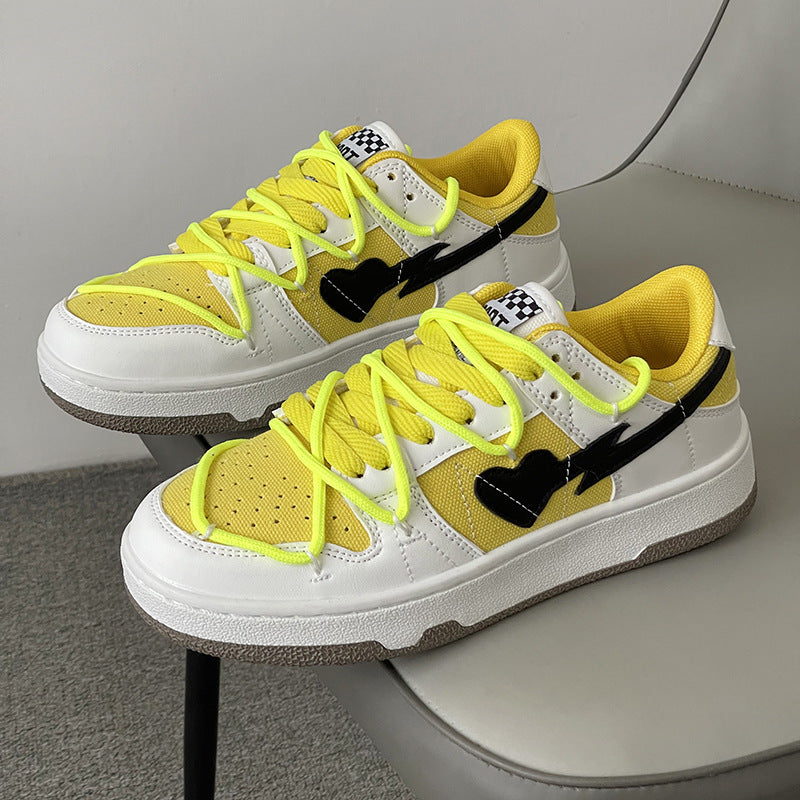 Color Matching Sports Trend Casual Shoes Crossover