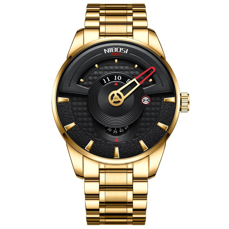 Fashion Personality Dial Men's Waterproof Quartz