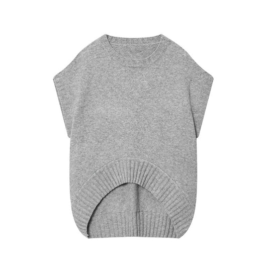 Fashion Knitted Oversized Vest Sweater