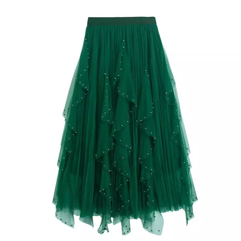 Slimming Mid-length Skirt