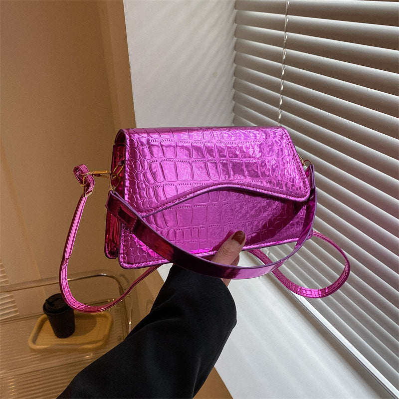 Fashion Casual Texture Single Shoulder Crossbody Bag