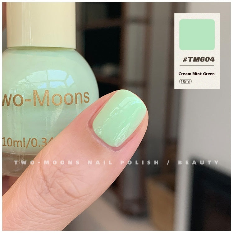 Pure Color Sequins Nail Polish Baking-free And Tear-free