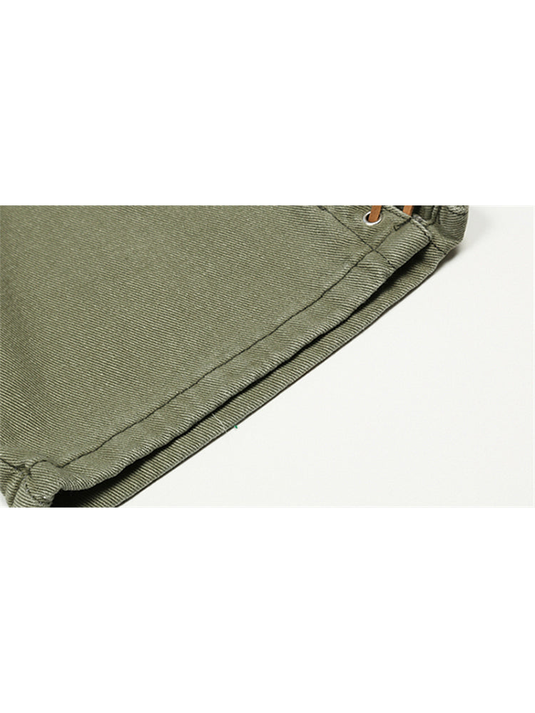 High Waist Slim Mopping Pants Trendy Ins