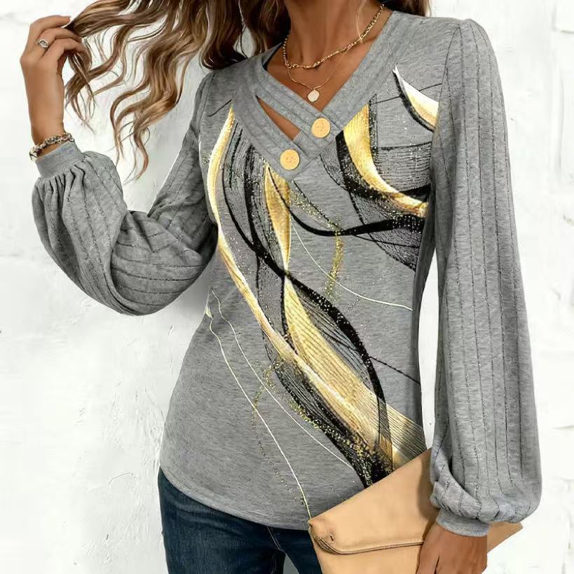 Ny Strikket Sweater Langærmet Dame