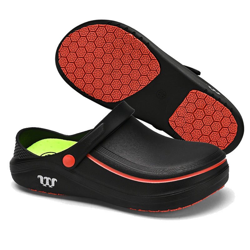 Men's Non-slip, Waterproof And Oil Resistant Work Wearable Shoes